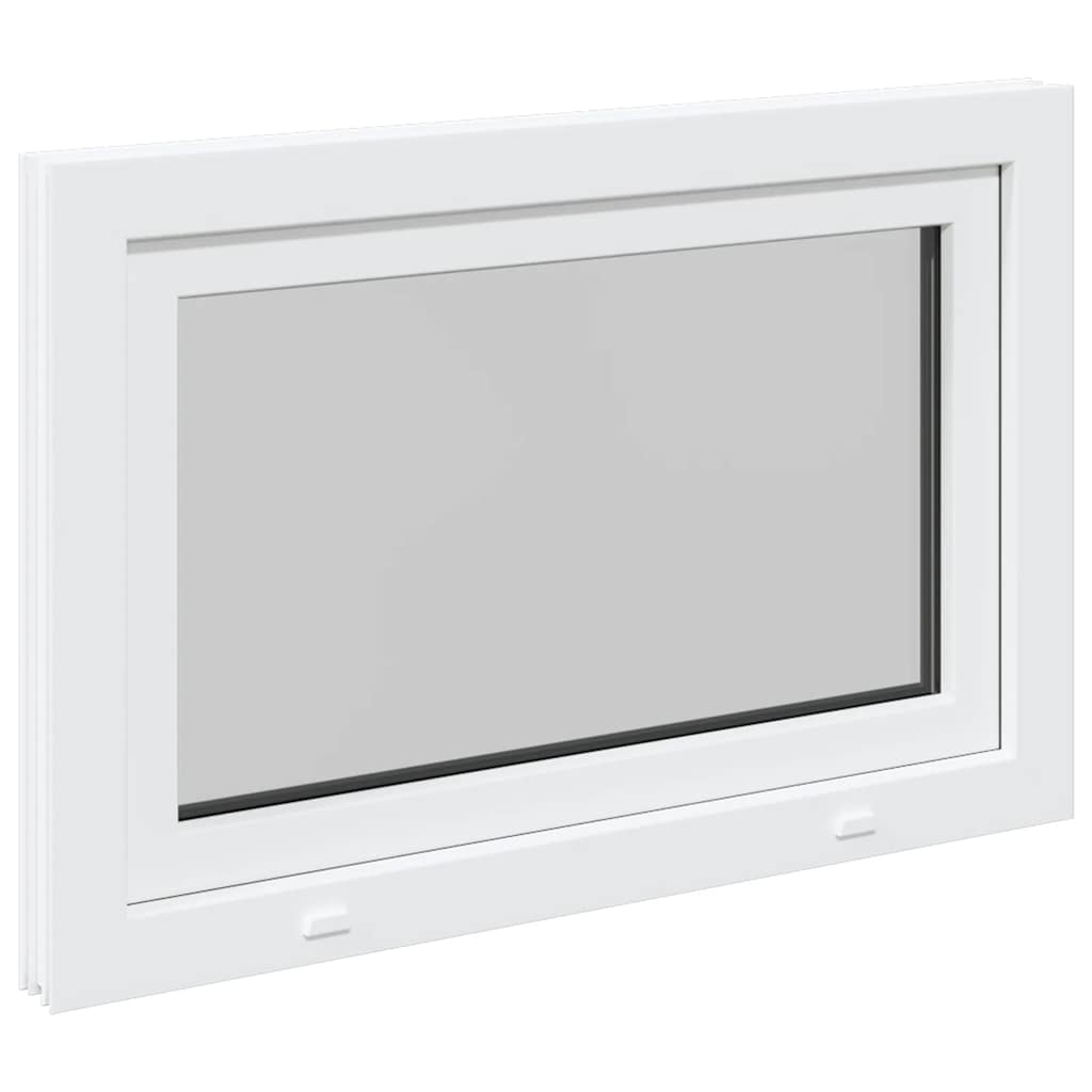 vidaXL Fereastră de subsol „RISOR” 90x50 cm oscilo-batantă DIN dreapta, albă vidaXL Fereastră de subsol „RISOR” 90x50 cm oscilo-batantă DIN dreapta, albă