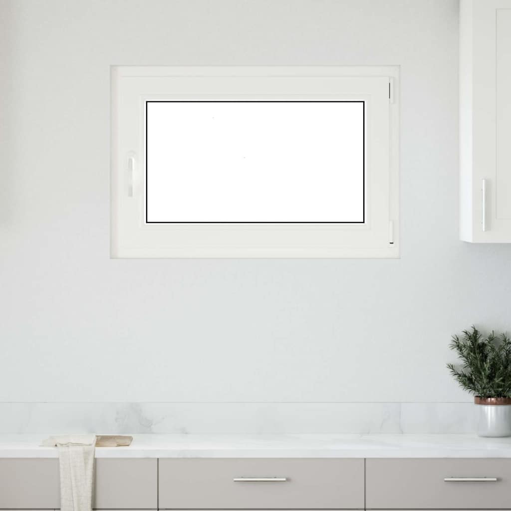 vidaXL Fereastra de subsol „RISOR” 90x60 cm Ptrn DIN Dreapta Alb vidaXL Fereastra de subsol „RISOR” 90x60 cm Ptrn DIN Dreapta Alb