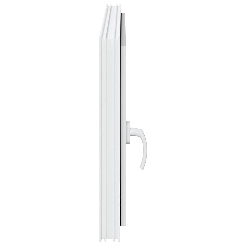 vidaXL Fereastră de subsol „RISOR” 100x50 cm oscilo-batantă DIN dreapta, albă vidaXL Fereastră de subsol „RISOR” 100x50 cm oscilo-batantă DIN dreapta, albă