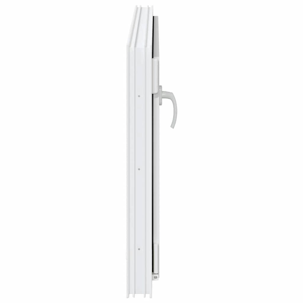 vidaXL Fereastră de subsol „RISOR” 100x50 cm oscilo-batantă DIN stânga, albă