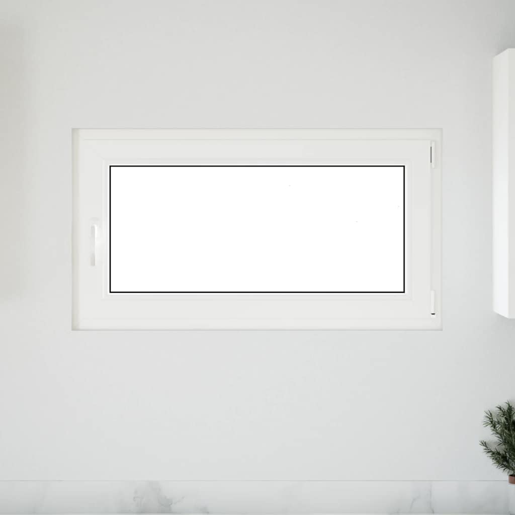 vidaXL Fereastră de subsol RISOR 110x60 cm Pt&Turn DIN dreapta alb vidaXL Fereastră de subsol RISOR 110x60 cm Pt&Turn DIN dreapta alb