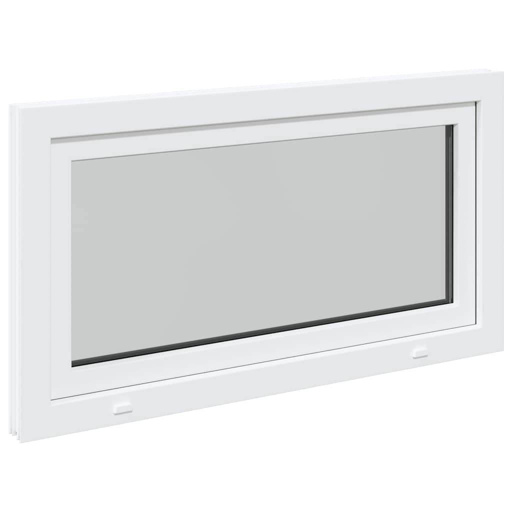 vidaXL Fereastră de subsol „RISOR” 110x70 cm oscilo-batantă DIN stânga, albă vidaXL Fereastră de subsol „RISOR” 110x70 cm oscilo-batantă DIN stânga, albă