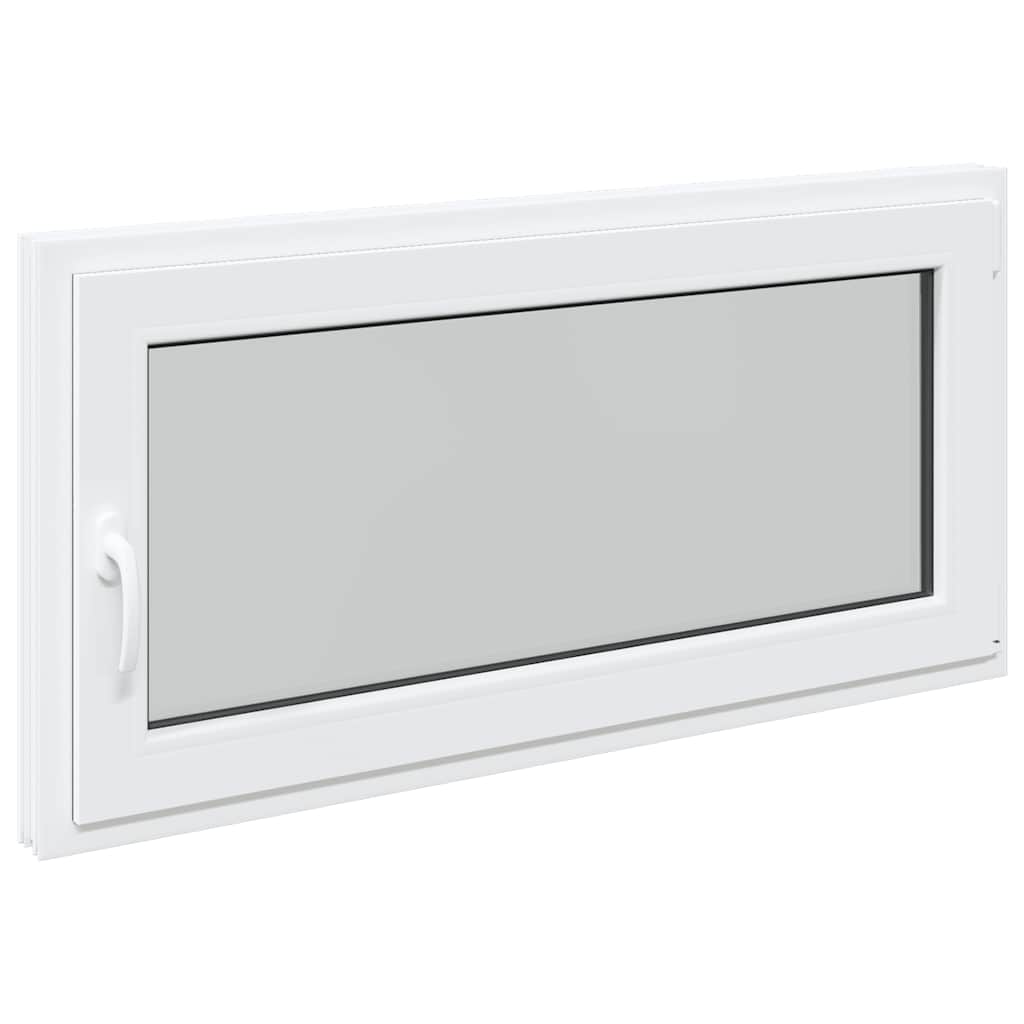vidaXL Fereastră de subsol RISOR 120x60 cm Pt&Turn DIN dreapta alb