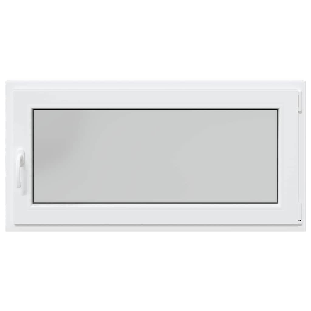 vidaXL Fereastră de subsol RISOR 120x60 cm Pt&Turn DIN dreapta alb