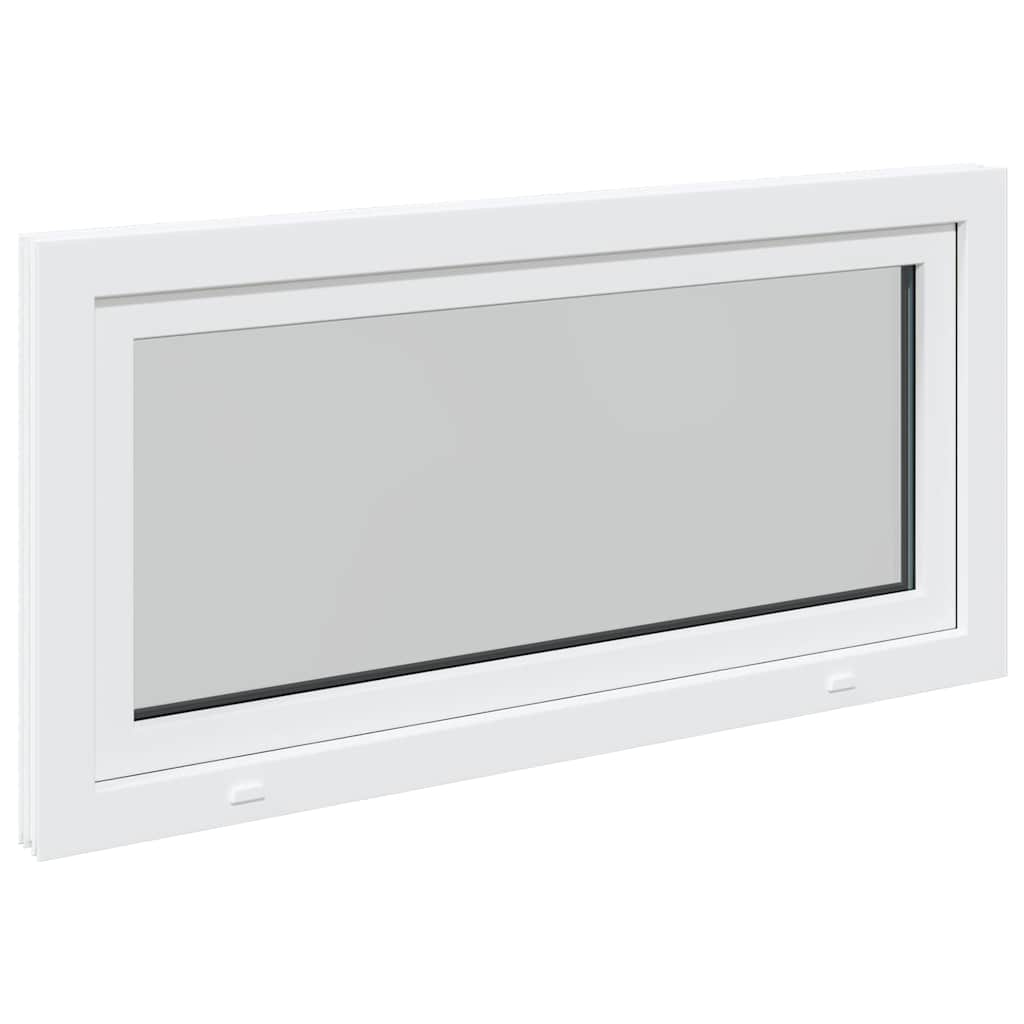 vidaXL Fereastră de subsol RISOR 120x60 cm Pt&Turn DIN dreapta alb