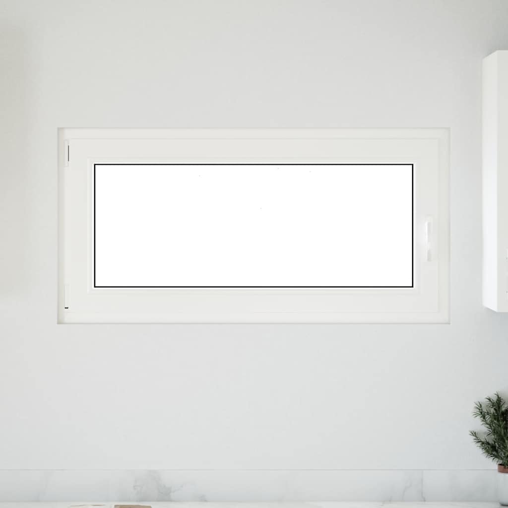 vidaXL Fereastra de subsol RISOR 120x60 cm Pt&Turn DIN stânga alb vidaXL Fereastra de subsol RISOR 120x60 cm Pt&Turn DIN stânga alb