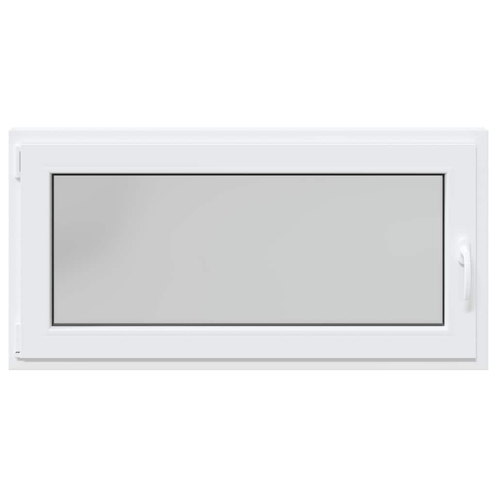 vidaXL Fereastra de subsol RISOR 120x60 cm Pt&Turn DIN stânga alb vidaXL Fereastra de subsol RISOR 120x60 cm Pt&Turn DIN stânga alb