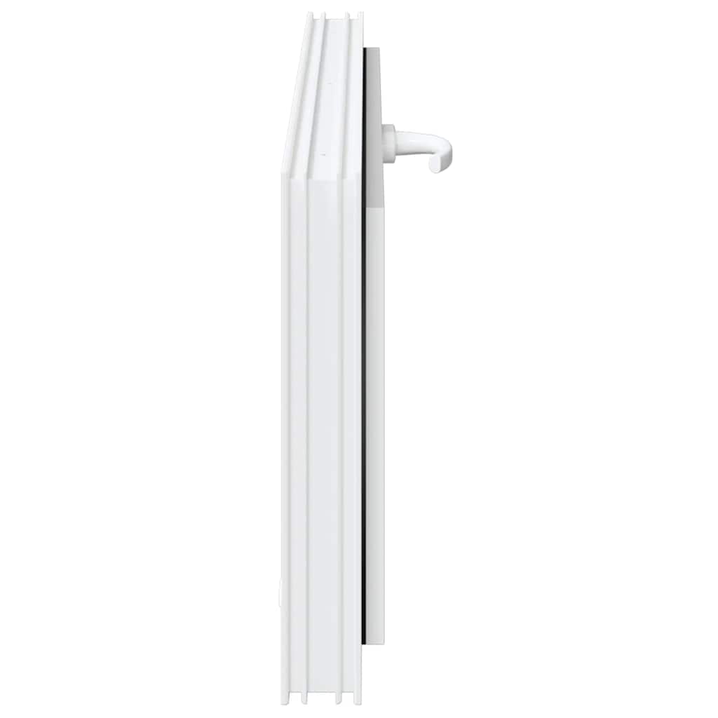 vidaXL Fereastră de subsol „RISOR” 100x40 cm înclinat 3 geam alb vidaXL Fereastră de subsol „RISOR” 100x40 cm înclinat 3 geam alb