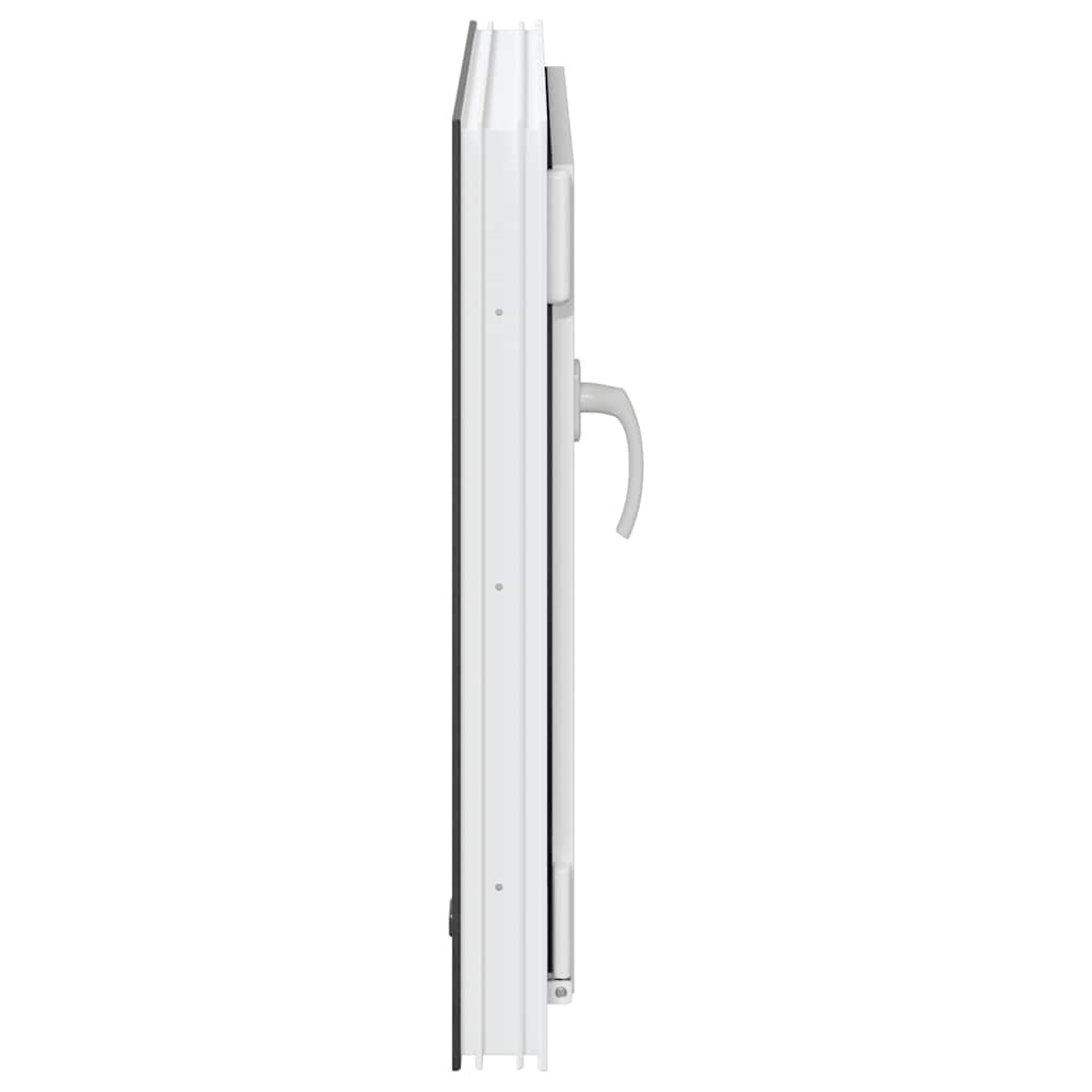 vidaXL Fereastra de subsol 60x60 cm Rabatabil DIN Stânga Antracit vidaXL Fereastra de subsol 60x60 cm Rabatabil DIN Stânga Antracit