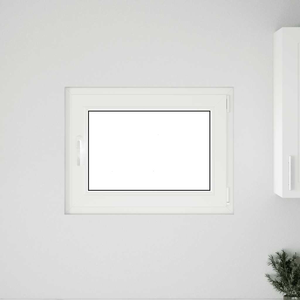 vidaXL Fereastră de subsol „RISOR” 80x60 cm oscilo-batantă DIN dreapta antracit vidaXL Fereastră de subsol „RISOR” 80x60 cm oscilo-batantă DIN dreapta antracit