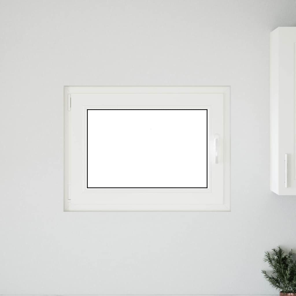 vidaXL Fereastră de subsol „RISOR” 80x60 cm oscilo-batantă DIN stânga antracit vidaXL Fereastră de subsol „RISOR” 80x60 cm oscilo-batantă DIN stânga antracit