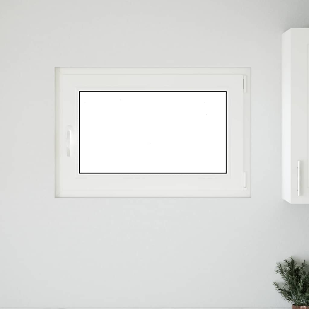 vidaXL Fereastră de subsol „RISOR” 90x50 cm oscilo-batantă DIN dreapta antracit vidaXL Fereastră de subsol „RISOR” 90x50 cm oscilo-batantă DIN dreapta antracit