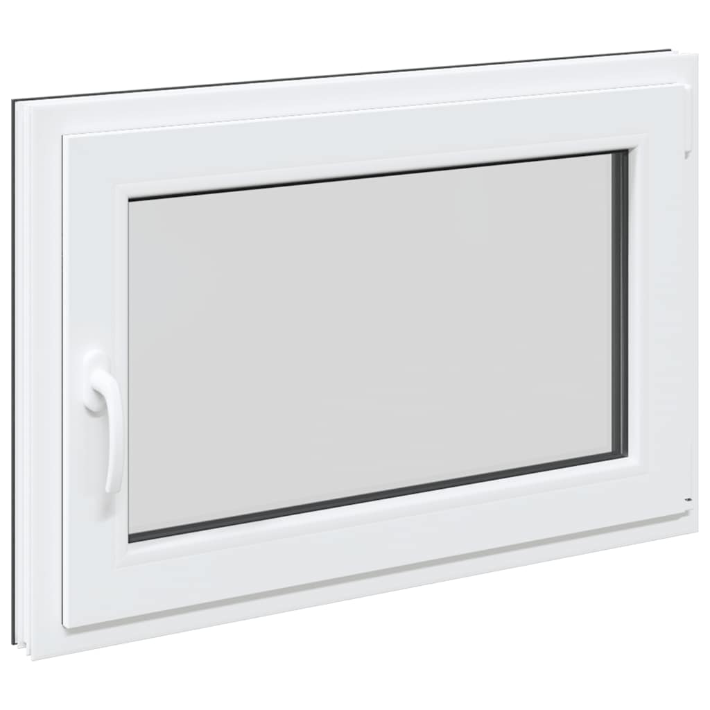 vidaXL Fereastra de subsol 90x60 cm Rabatabil DIN dreapta Antracit vidaXL Fereastra de subsol 90x60 cm Rabatabil DIN dreapta Antracit