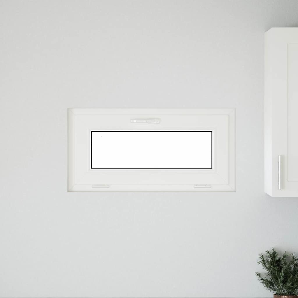 vidaXL Fereastră de subsol RISOR 80x40 cm înclinat 2 geamuri Antracit vidaXL Fereastră de subsol RISOR 80x40 cm înclinat 2 geamuri Antracit