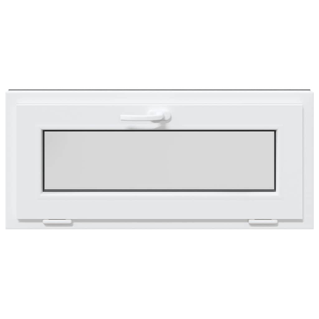 vidaXL Fereastră de subsol RISOR 90x40 cm înclinat 2 geamuri Antracit vidaXL Fereastră de subsol RISOR 90x40 cm înclinat 2 geamuri Antracit