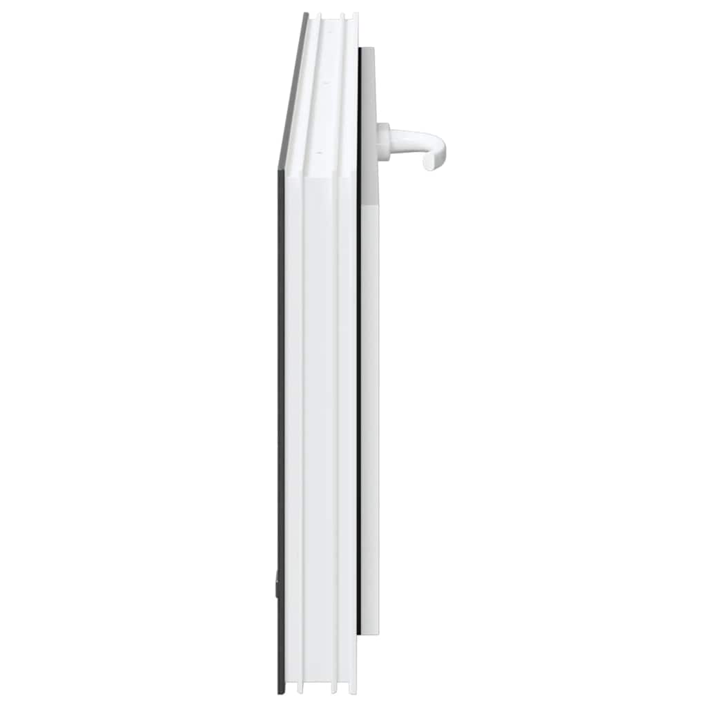 vidaXL Fereastră de subsol RISOR 110x40 cm înclinat 2 geamuri Antracit vidaXL Fereastră de subsol RISOR 110x40 cm înclinat 2 geamuri Antracit