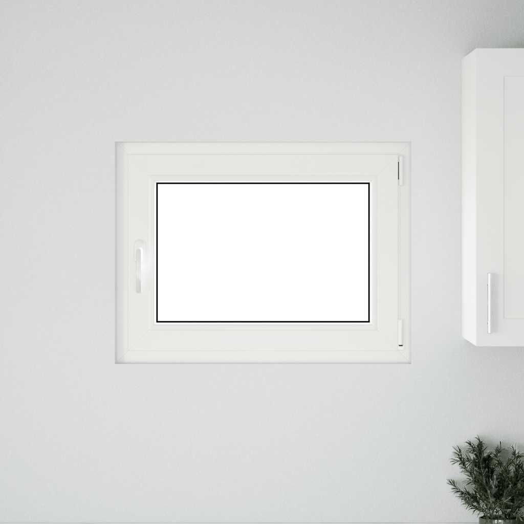 vidaXL Fereastră de subsol „RISOR” 80x60 cm oscilo-batantă DIN dreapta antracit vidaXL Fereastră de subsol „RISOR” 80x60 cm oscilo-batantă DIN dreapta antracit