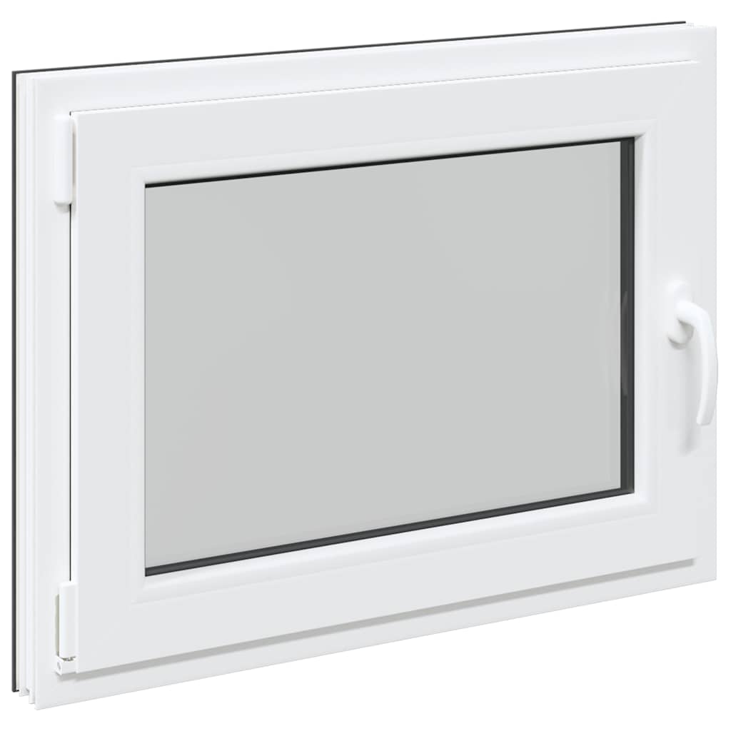 vidaXL Fereastră de subsol „RISOR” 80x70 cm oscilo-batantă DIN stânga antracit vidaXL Fereastră de subsol „RISOR” 80x70 cm oscilo-batantă DIN stânga antracit