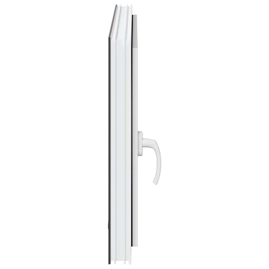 vidaXL Fereastră de subsol „RISOR” 90x50 cm oscilo-batantă DIN dreapta antracit vidaXL Fereastră de subsol „RISOR” 90x50 cm oscilo-batantă DIN dreapta antracit