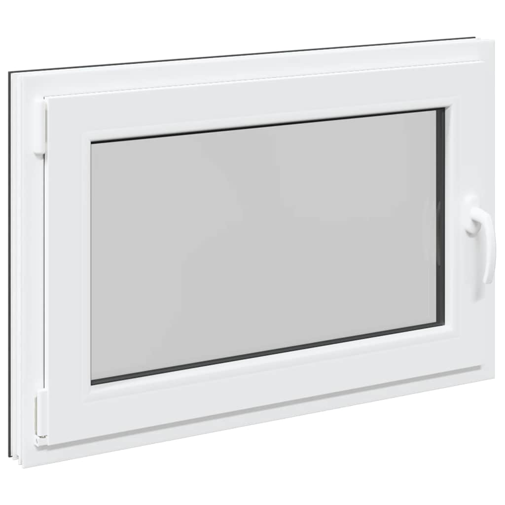 vidaXL Fereastra de subsol 90x60 cm Rabatabil DIN Stânga Antracit vidaXL Fereastra de subsol 90x60 cm Rabatabil DIN Stânga Antracit