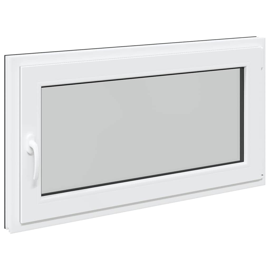 vidaXL Fereastră de subsol RISOR 110x60cm Pt&Turn DIN dreapta antracit