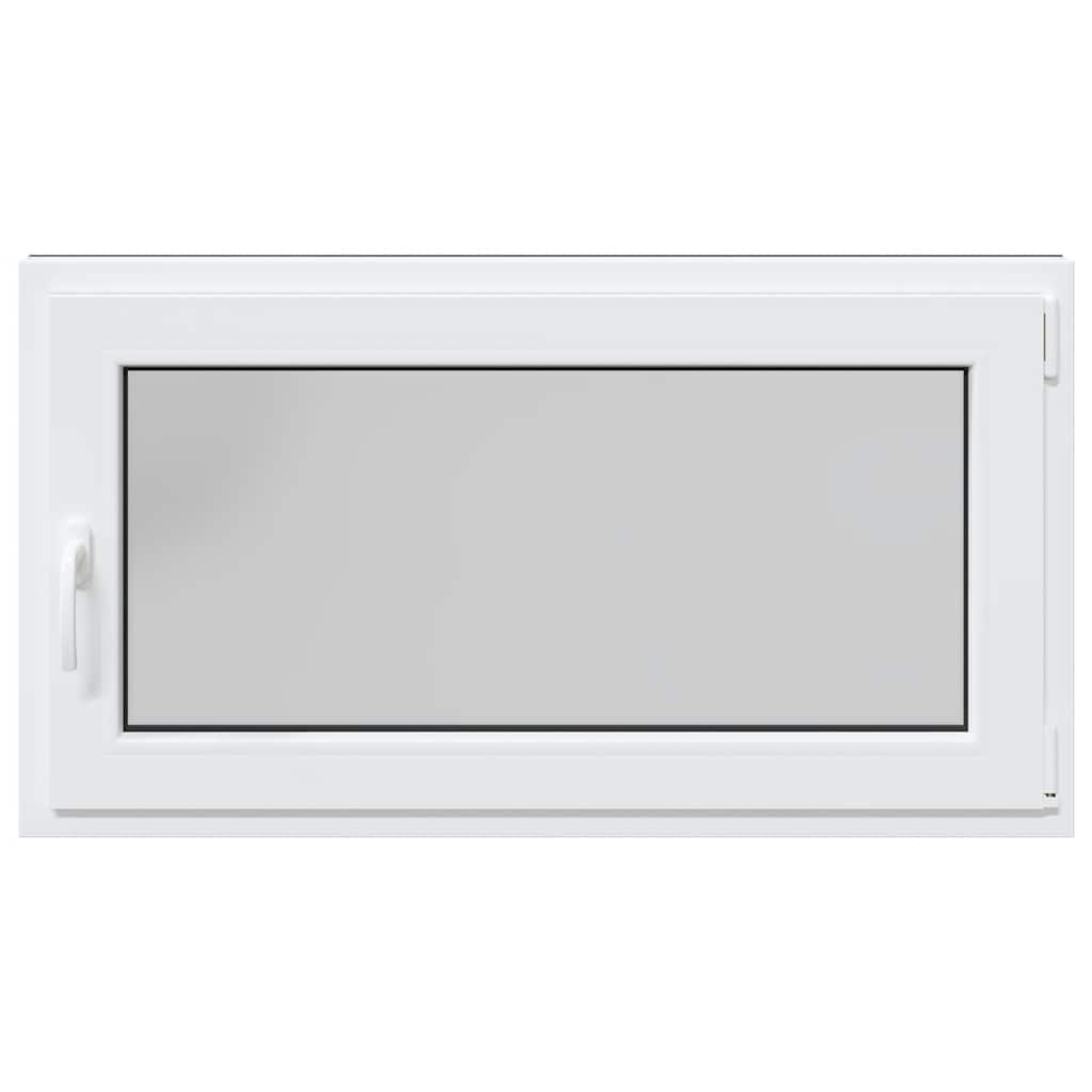 vidaXL Fereastră de subsol RISOR 110x60cm Pt&Turn DIN dreapta antracit