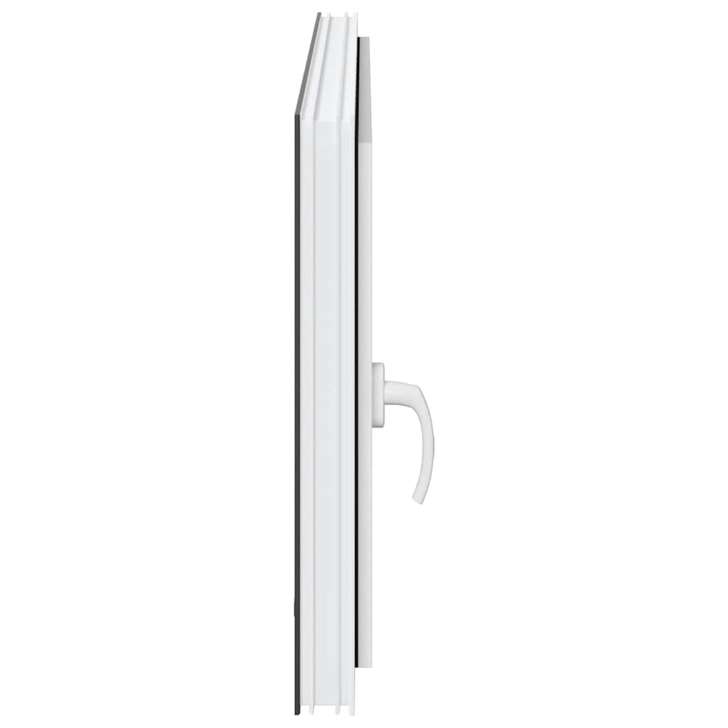 vidaXL Fereastră de subsol RISOR 110x60cm Pt&Turn DIN dreapta antracit