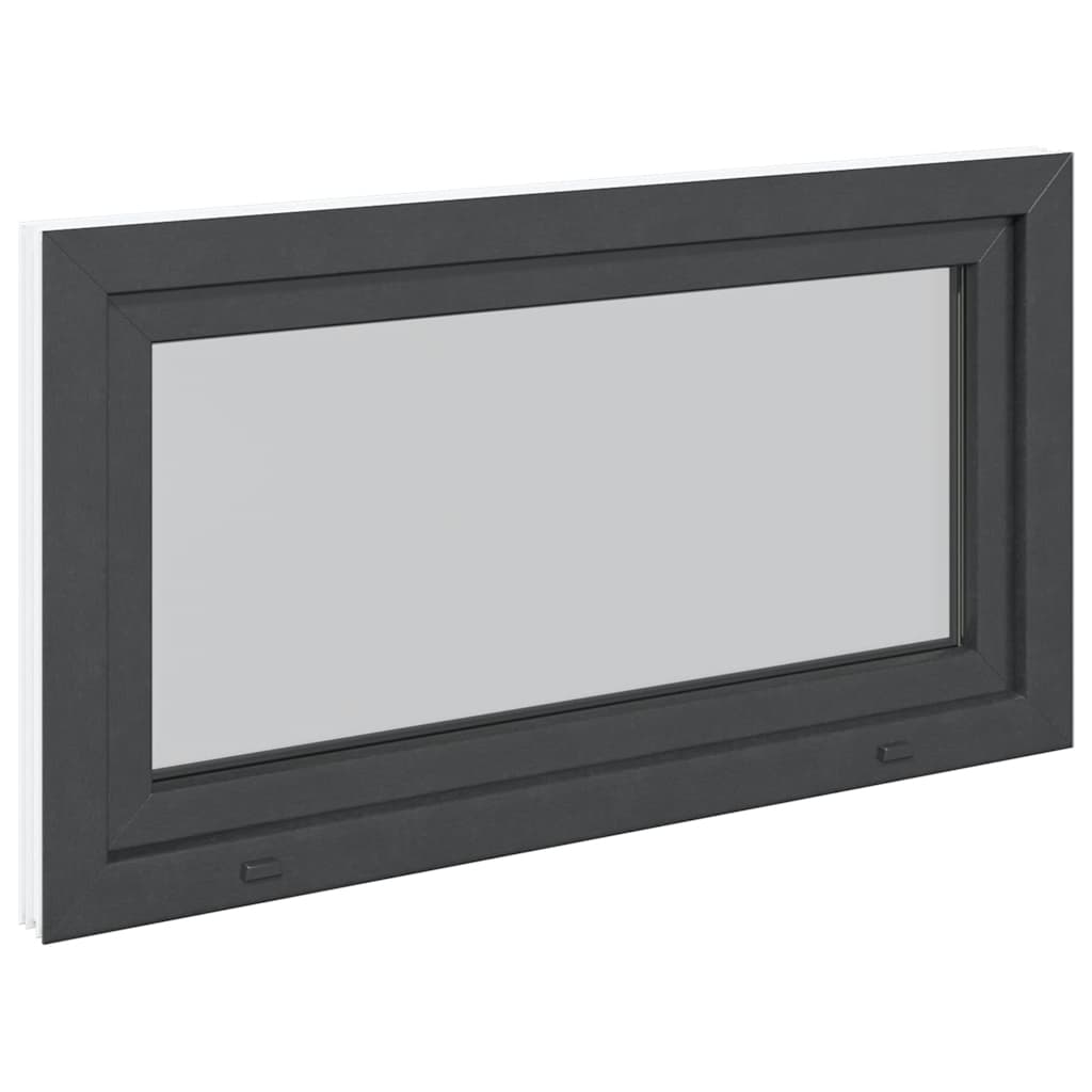vidaXL Fereastra de subsol RISOR 110x60 cm Pt&Turn DIN stânga antracit vidaXL Fereastra de subsol RISOR 110x60 cm Pt&Turn DIN stânga antracit