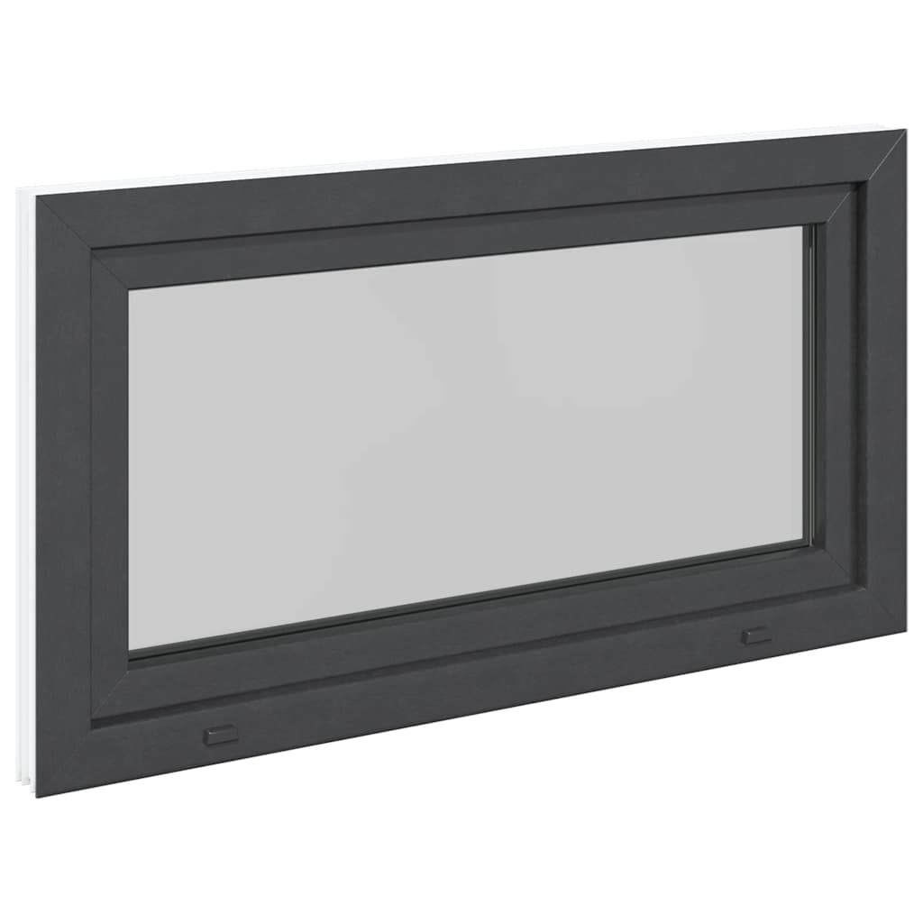 vidaXL Fereastră de subsol „RISOR” 110x70 cm oscilo-batantă DIN dreapta antracit vidaXL Fereastră de subsol „RISOR” 110x70 cm oscilo-batantă DIN dreapta antracit