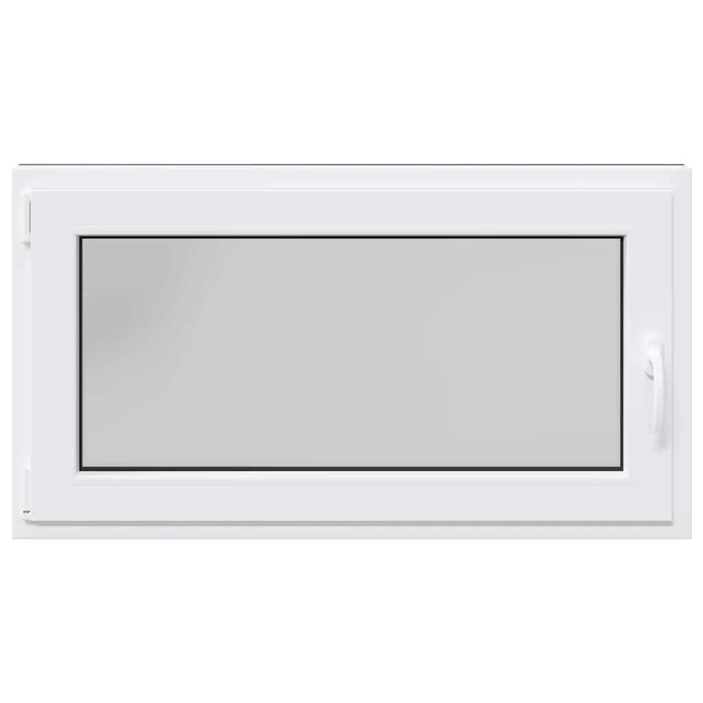 vidaXL Fereastra de subsol RISOR 120x60 cm Pt&Turn DIN stânga antracit