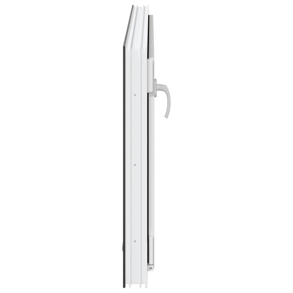 vidaXL Fereastra de subsol RISOR 120x60 cm Pt&Turn DIN stânga antracit