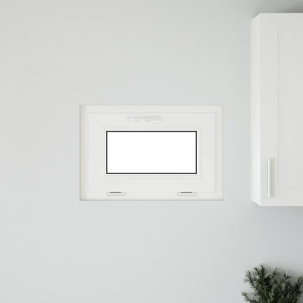 vidaXL Fereastră de subsol RISOR 60x40 cm înclinat 3 geamuri Antracit vidaXL Fereastră de subsol RISOR 60x40 cm înclinat 3 geamuri Antracit