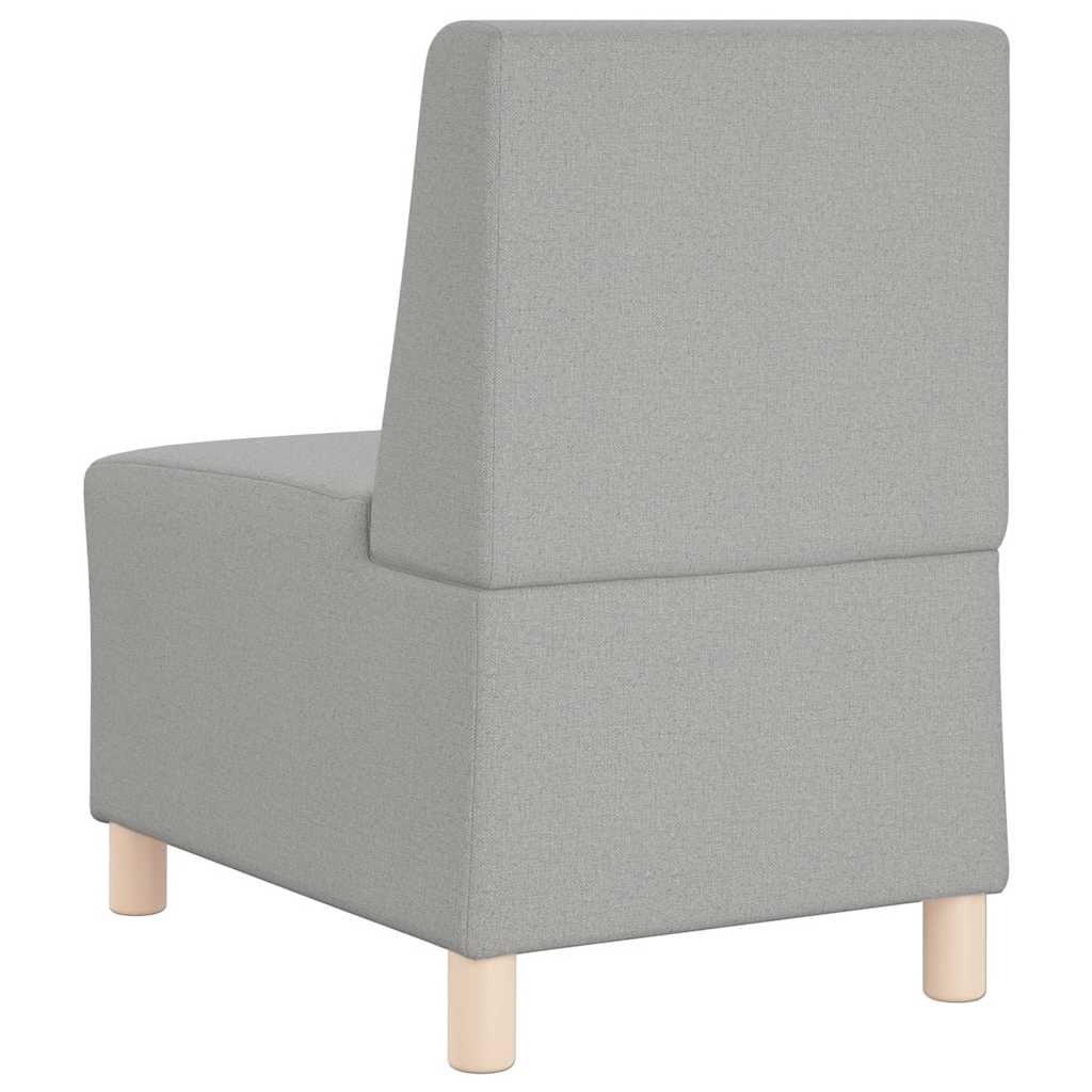 vidaXL Canapea Scaun fără brațe Cloud Gri 55 cm Tesatura vidaXL Canapea Scaun fără brațe Cloud Gri 55 cm Tesatura