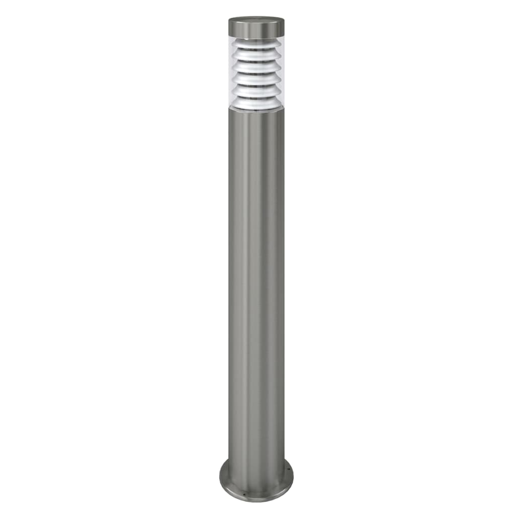 vidaXL Lampă cu stâlp de exterior, lampă de podea, oțel inoxidabil