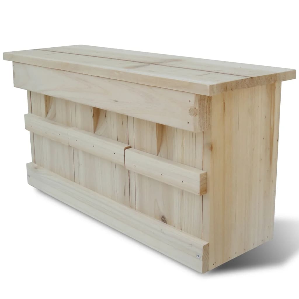 Căsuță cuiburi vrăbii 44 x 15,5 x 21,5 cm Căsuță cuiburi vrăbii 44 x 15,5 x 21,5 cm