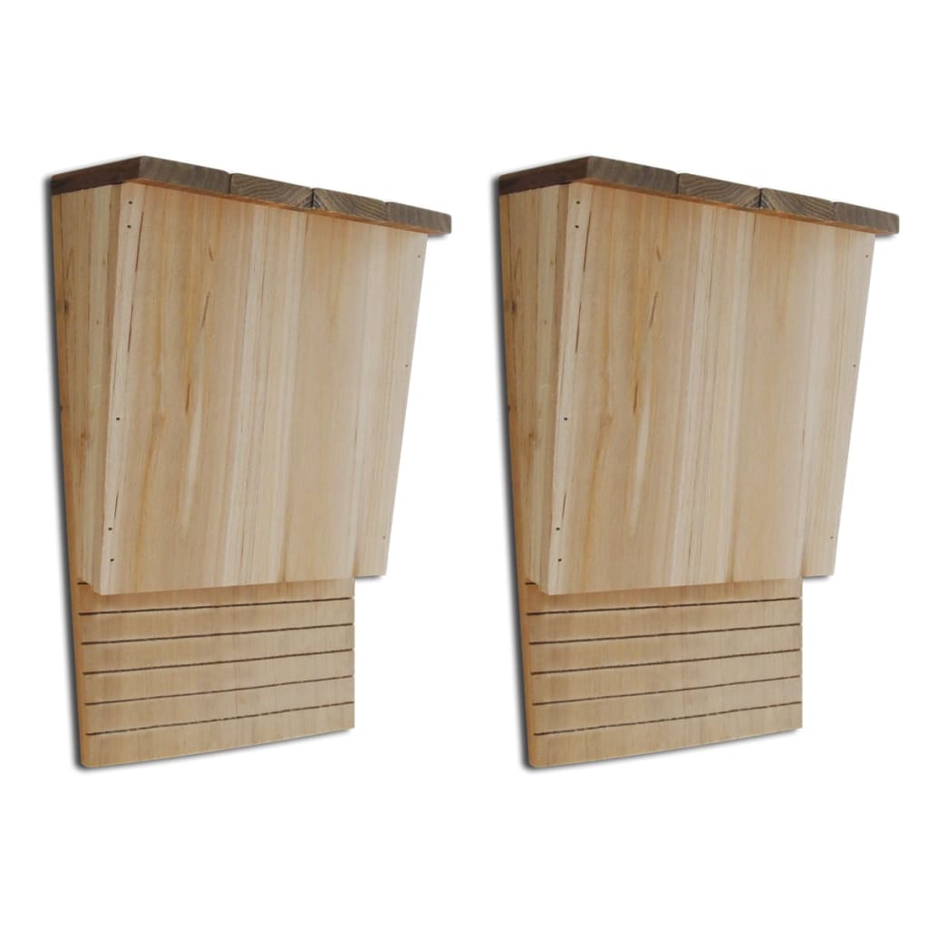 Căsuțe pentru lilieci 22 x 12 x 34 cm (2 buc) Căsuțe pentru lilieci 22 x 12 x 34 cm (2 buc)