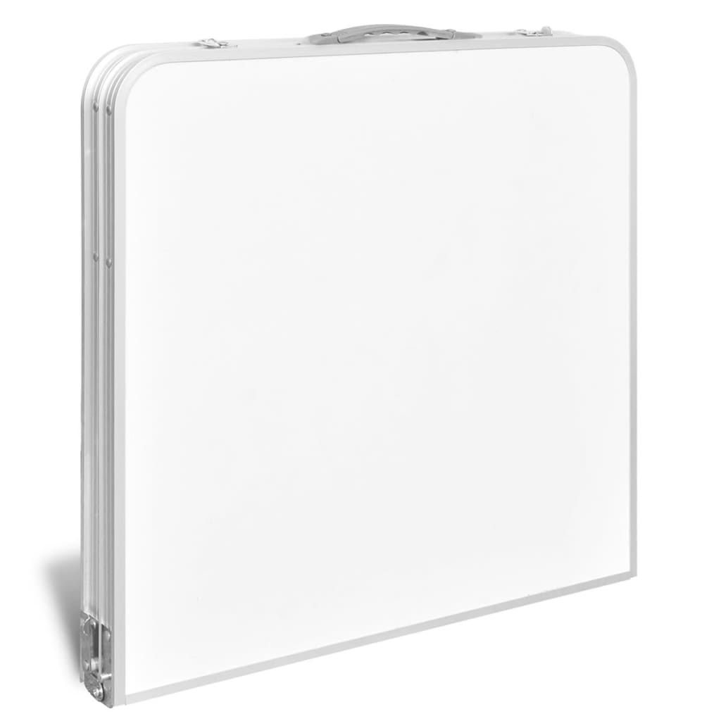 vidaXL Masă camping pliabilă reglabilă în înălțime, 120x60 cm aluminiu vidaXL Masă camping pliabilă reglabilă în înălțime, 120x60 cm aluminiu
