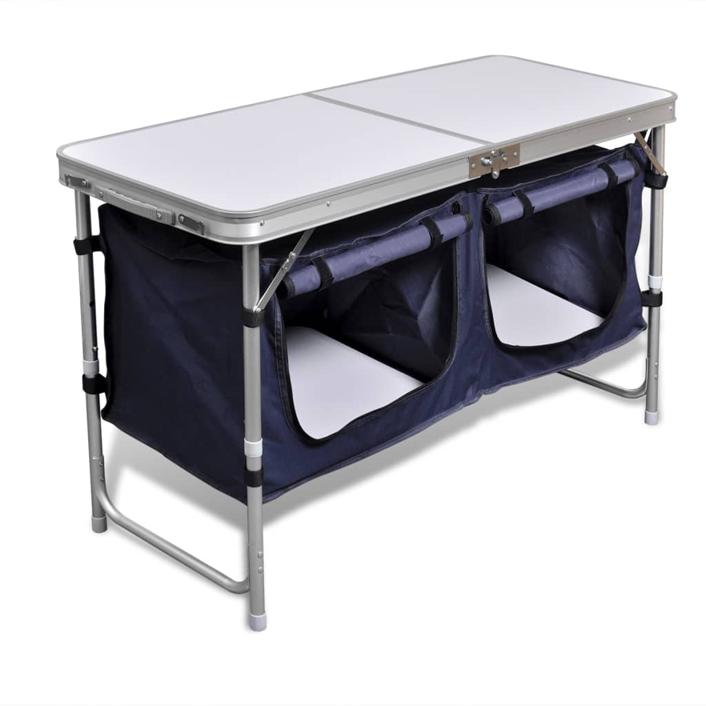 Dulap camping pliabil cu cadrul din aluminiu Dulap camping pliabil cu cadrul din aluminiu