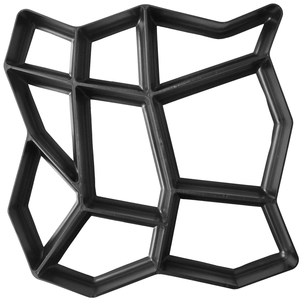 Set 2 matrițe de pavaj pentru gradină, 42 x 42 x 4 cm Set 2 matrițe de pavaj pentru gradină, 42 x 42 x 4 cm