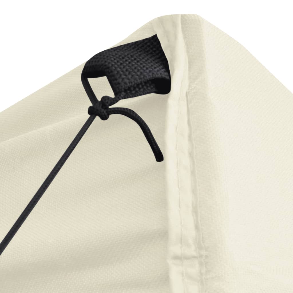 41464 vidaXL Cream Foldable Tent 3 x 3 m with 4 Walls