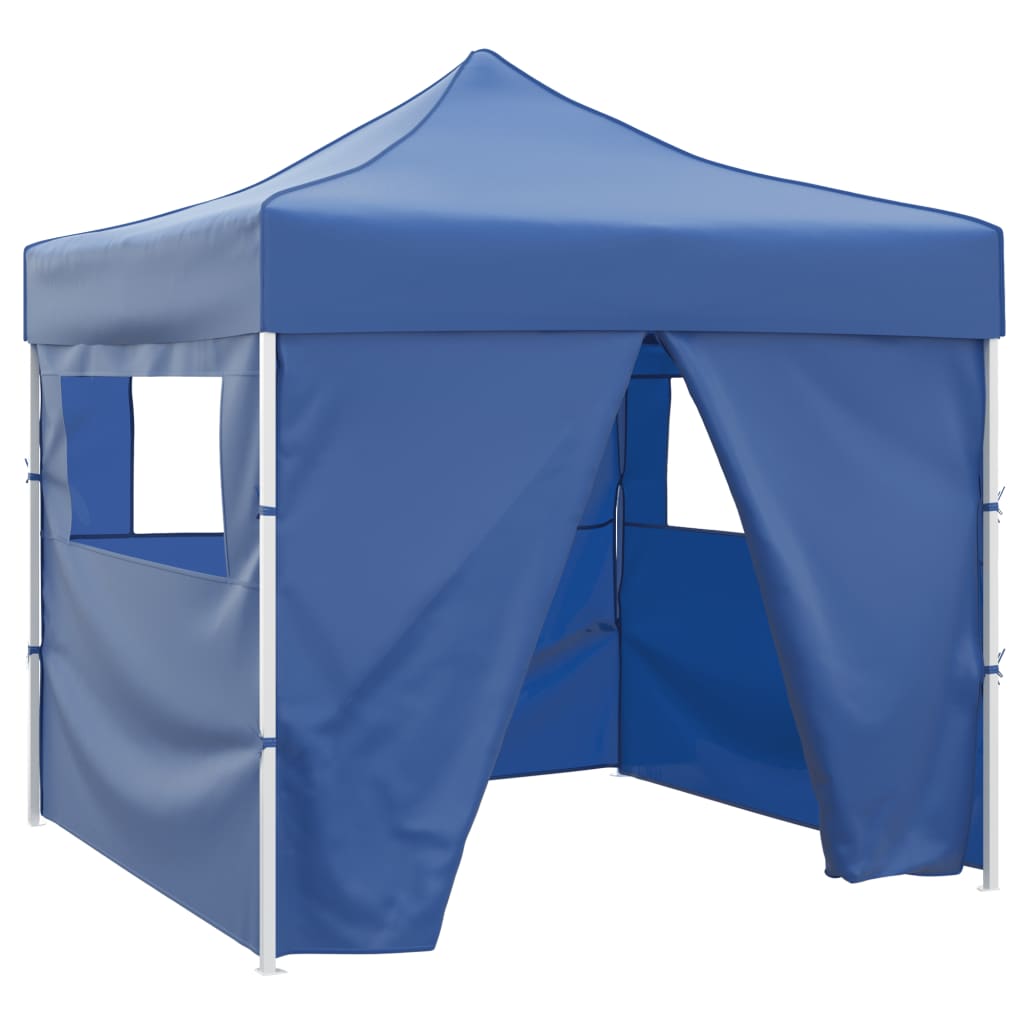 41466 vidaXL Blue Foldable Tent 3 x 3 m with 4 Walls 41466 vidaXL Blue Foldable Tent 3 x 3 m with 4 Walls