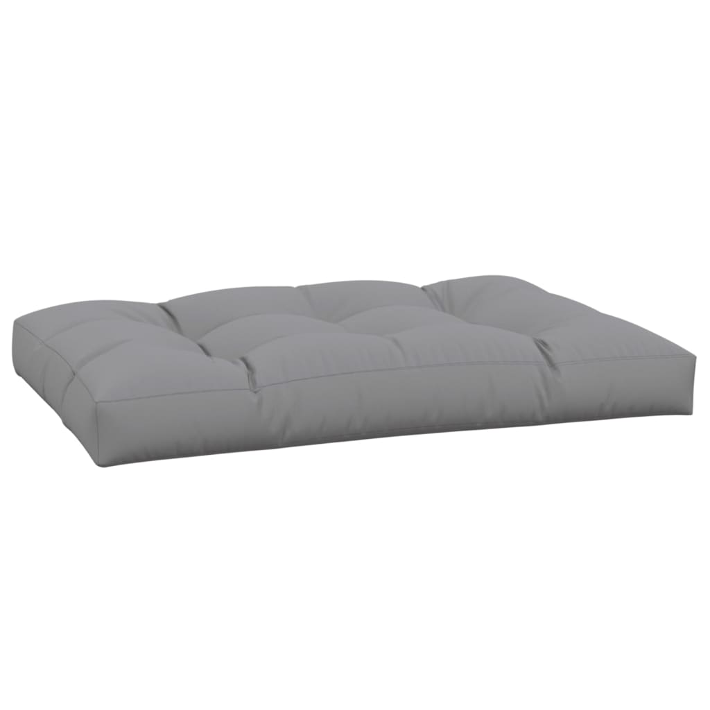 vidaXL Pernă pentru paleți, gri, 120 x 80 x 12 cm, țesătură vidaXL Pernă pentru paleți, gri, 120 x 80 x 12 cm, țesătură