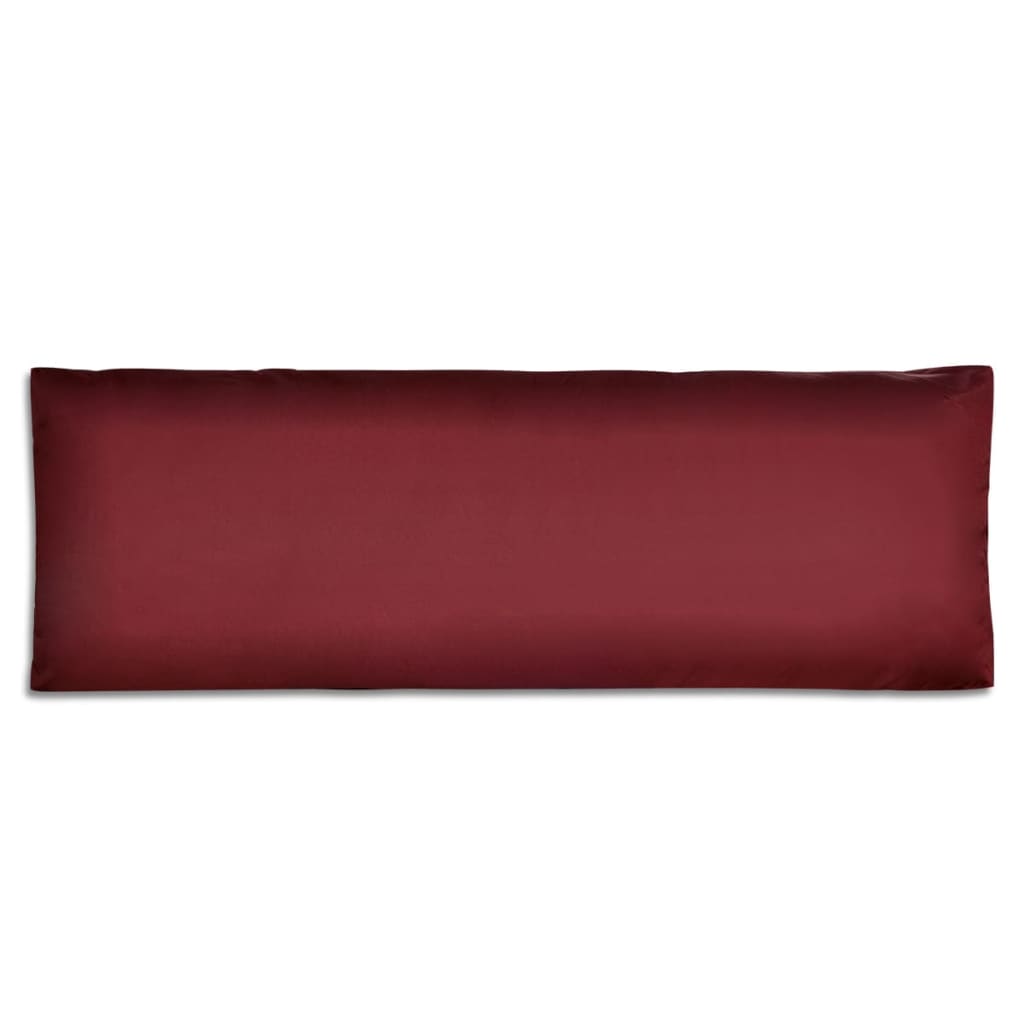 vidaXL Pernă de spate tapițată, roșu vin, 120 x 40 x 10 cm vidaXL Pernă de spate tapițată, roșu vin, 120 x 40 x 10 cm