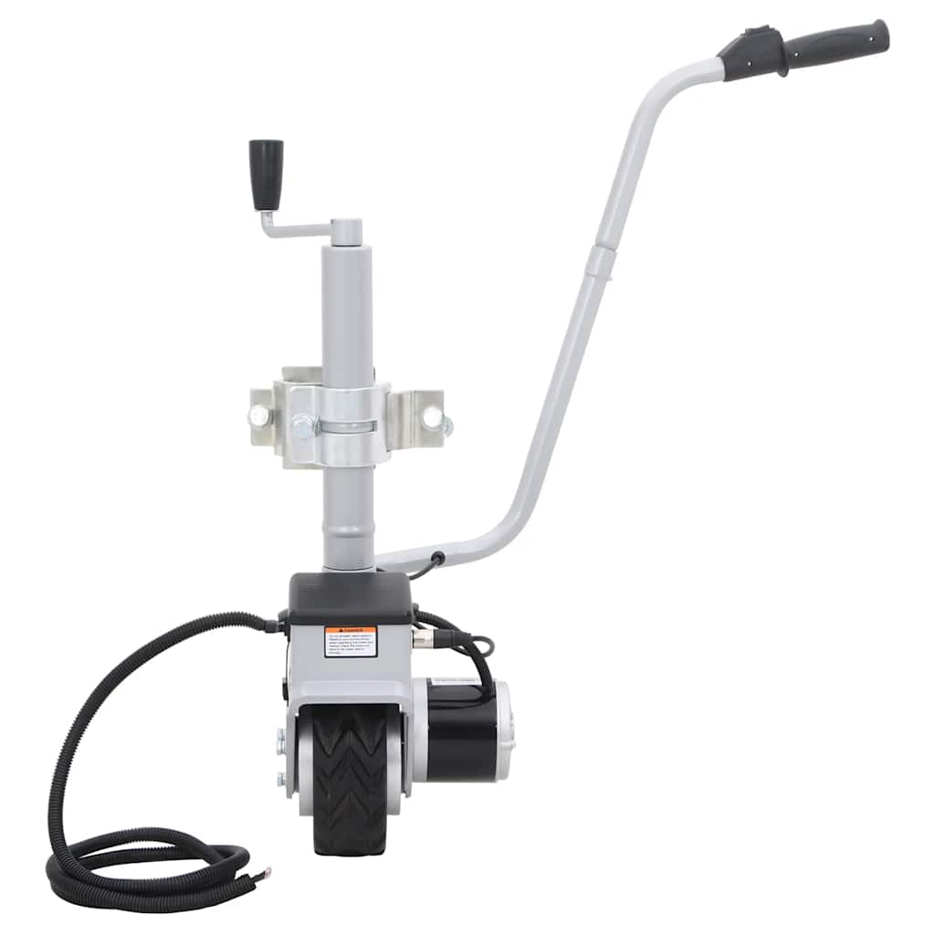 vidaXL Roată de manevră pentru remorci motorizată, aluminiu 12 V 350 W