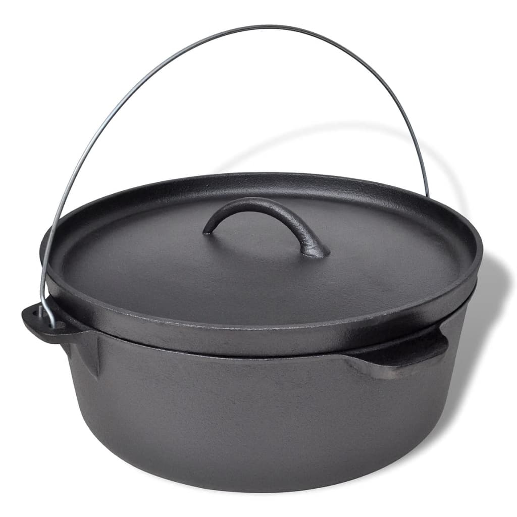 Cratiță din fontă cu accesorii 11,3 L Cratiță din fontă cu accesorii 11,3 L