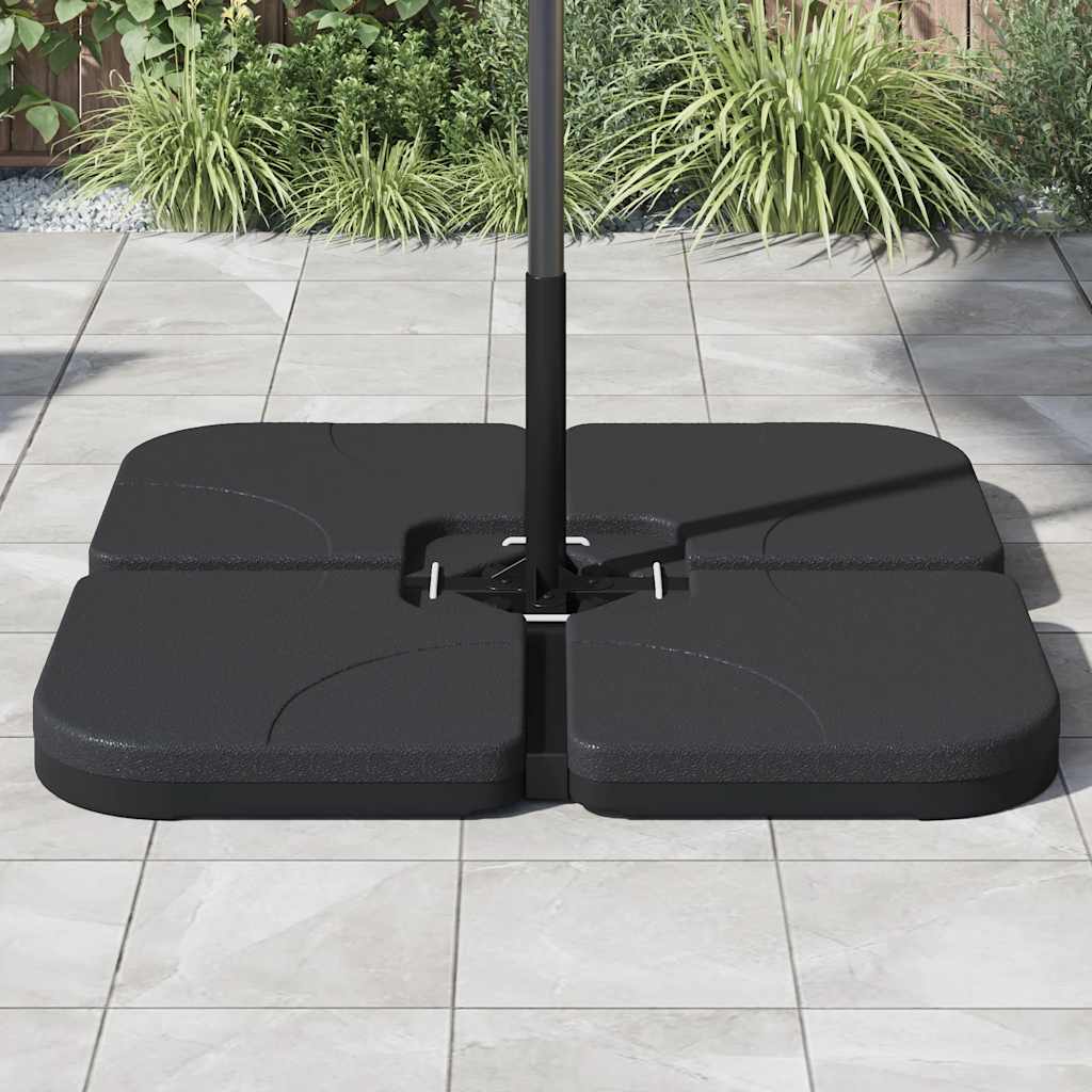 Bază de umbrelă portabilă umplută cu nisip / apă, 60L Bază de umbrelă portabilă umplută cu nisip / apă, 60L