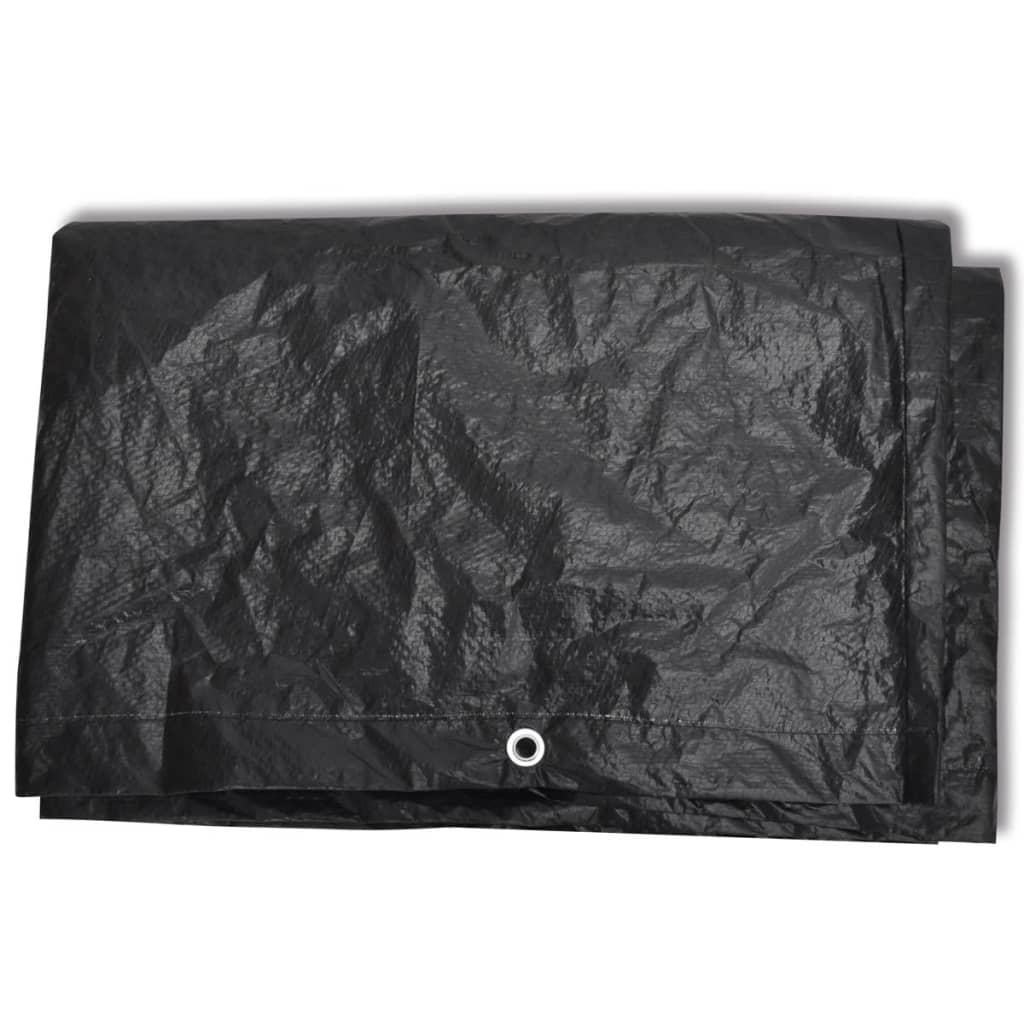 vidaXL Husă mobilier grădină, 8 ocheți, 140x70x90 cm vidaXL Husă mobilier grădină, 8 ocheți, 140x70x90 cm