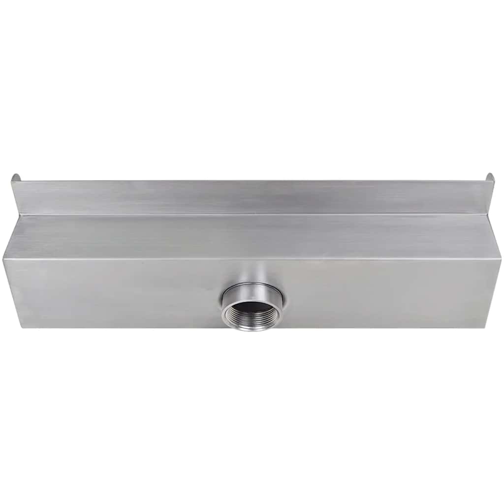 vidaXL Fântână piscină dreptunghiulară LED-uri 45 cm oțel inoxidabil vidaXL Fântână piscină dreptunghiulară LED-uri 45 cm oțel inoxidabil