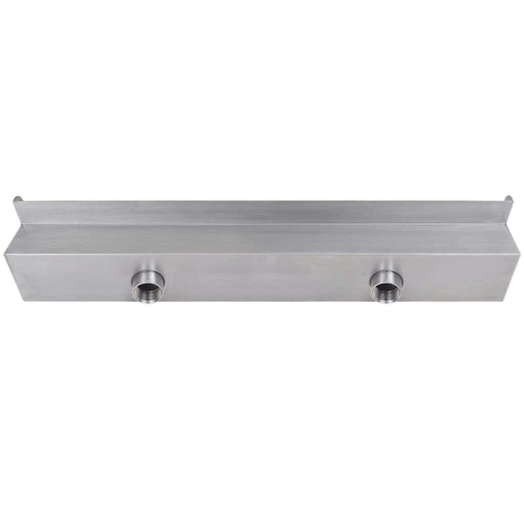 vidaXL Fântână piscină dreptunghiulară LED-uri 60 cm oțel inoxidabil vidaXL Fântână piscină dreptunghiulară LED-uri 60 cm oțel inoxidabil