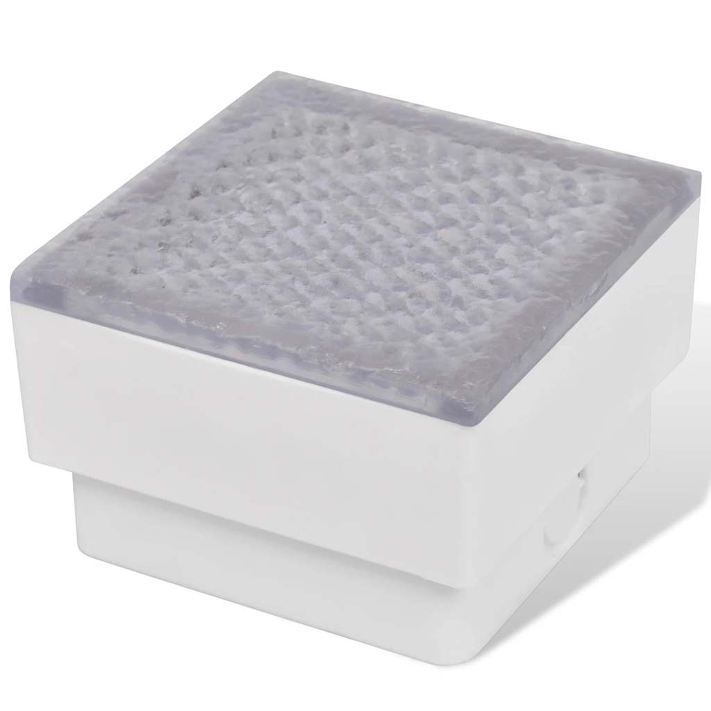 2 Spoturi LED încastrabile în sol 100 x 100 x 68 mm 2 Spoturi LED încastrabile în sol 100 x 100 x 68 mm